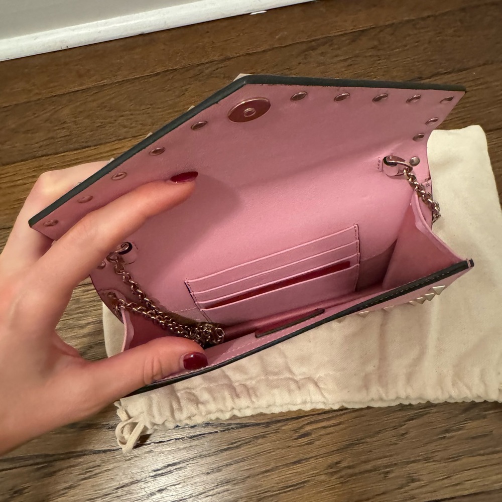 Valentino Pink Rockstud Crosbody bag - Picture 4 of 5